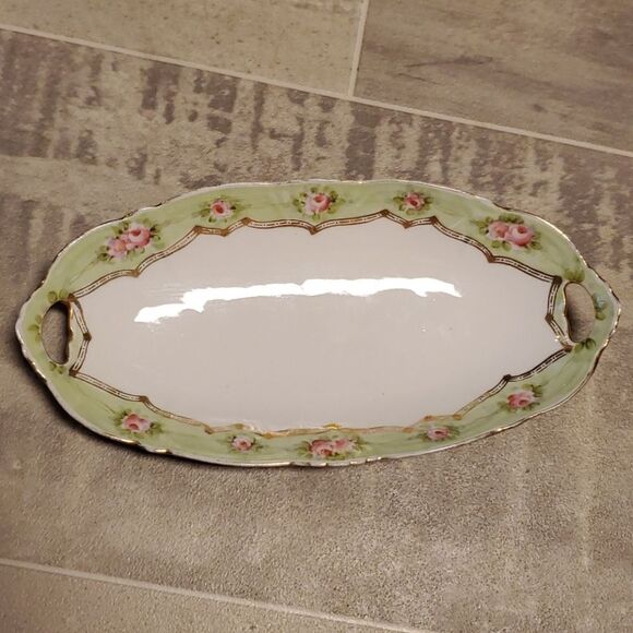 Vintage Bavarian China Pickle Dish - Picture 1 of 5